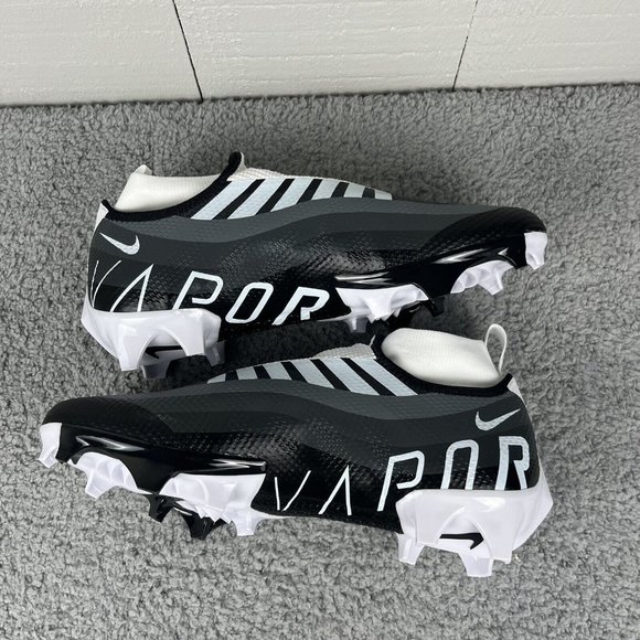Nike Vapor Edge Pro 360 Football Cleats Men's 7 & 7.5 Black White DQ3670… - Picture 3 of 11